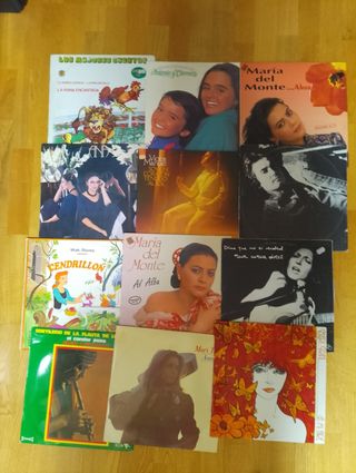 33 discos de vinilo años 70, 80 y 90