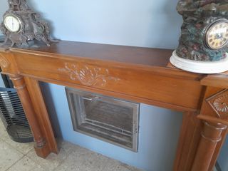 FRENTE DE CHIMENEA EN MADERA