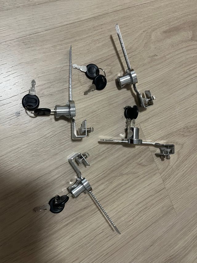 Cerraduras vitrina puerta corredera