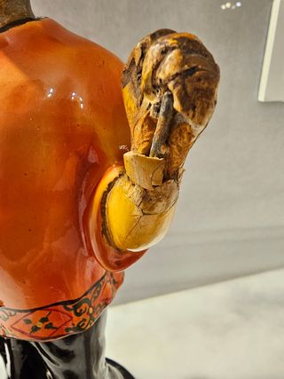 Pareja oriental esculturas