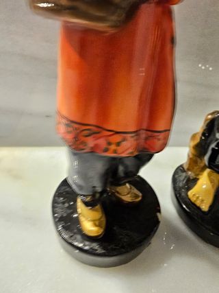 Pareja oriental esculturas