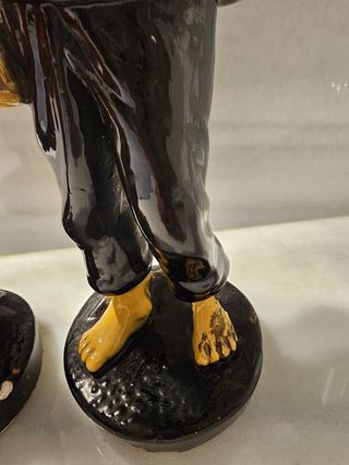 Pareja oriental esculturas