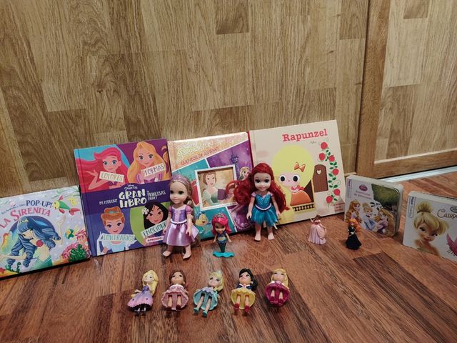 Lote juguetes/libros niña