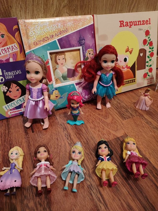 Lote juguetes/libros niña