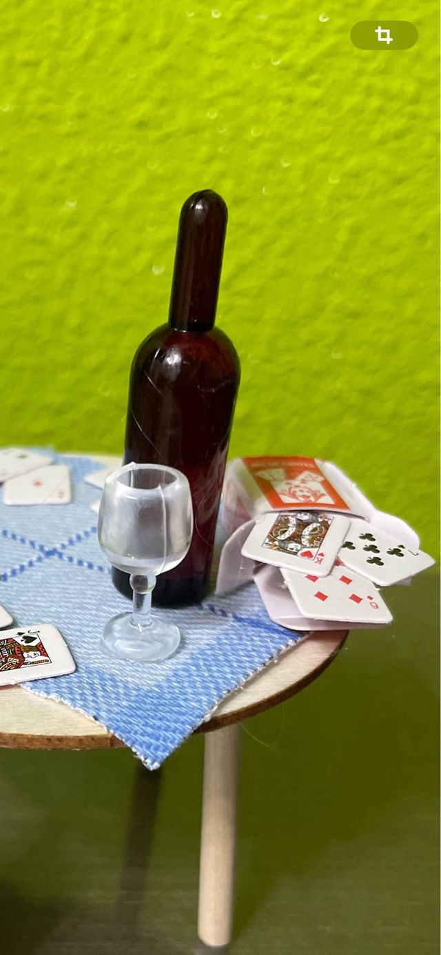 Decoracion Belen Navidad: mesa de bar