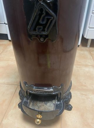 Estufa de de leña de forja