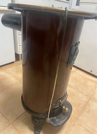 Estufa de de leña de forja