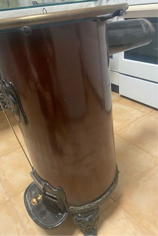 Estufa de de leña de forja