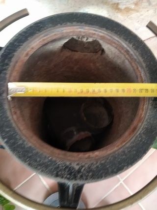 Estufa de de leña de forja