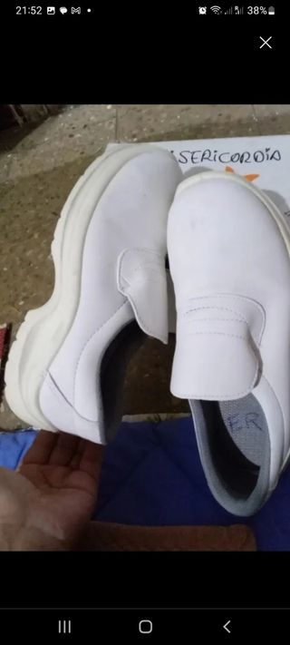 Zapato seguridad de cocina 