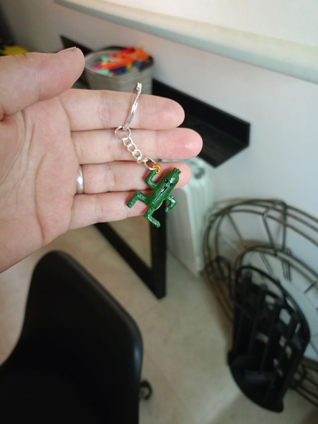 Llavero cactus cactuar