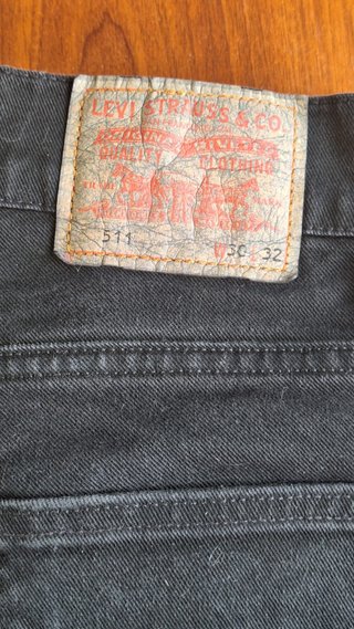 Pantalón vaquero negro Levi's hombre