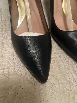 Zapato vestir azul marino Zendra Basic talla 39. 