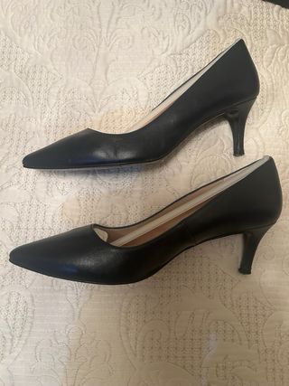 Zapato vestir azul marino Zendra Basic talla 39. 