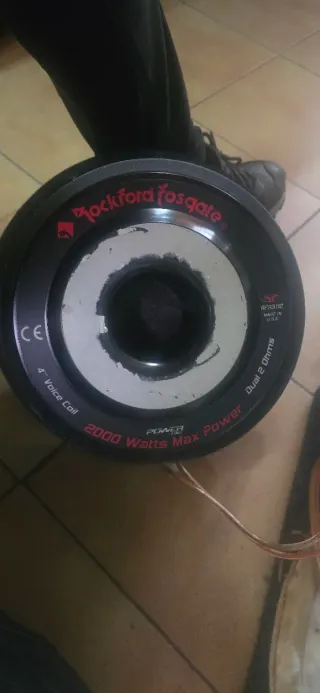 Subwofer 12" ROCKFORD FOSGATE  POWER HX2 RFR 3112