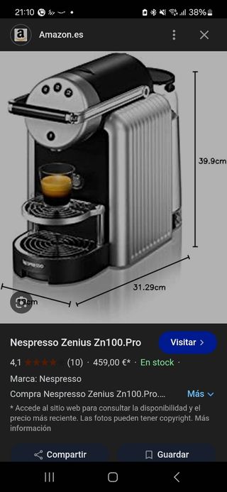 Cafetera neespreso Profesional