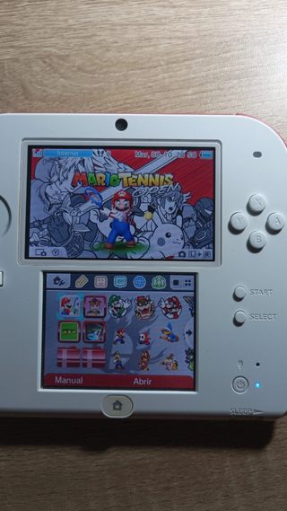 Mario tennis juego 3ds