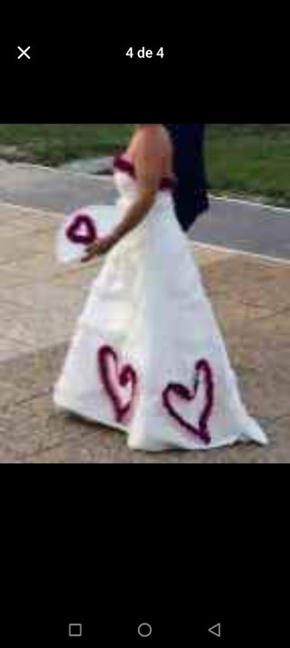 Vestido Novia Ágatha Ruiz dlP.(Rebajado)