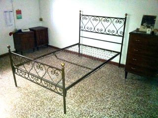 Letto vintage in ottone 120x200 cm circa