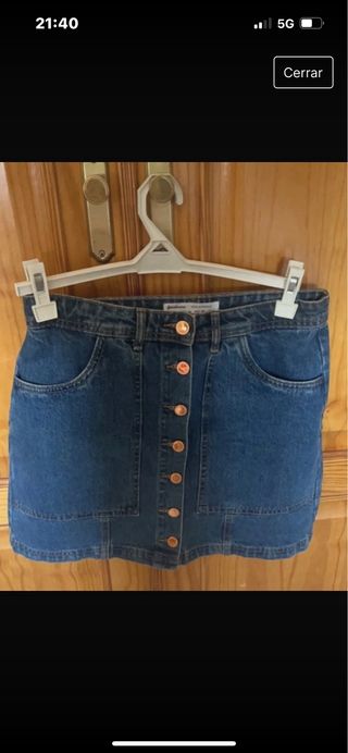 Falda vaquera