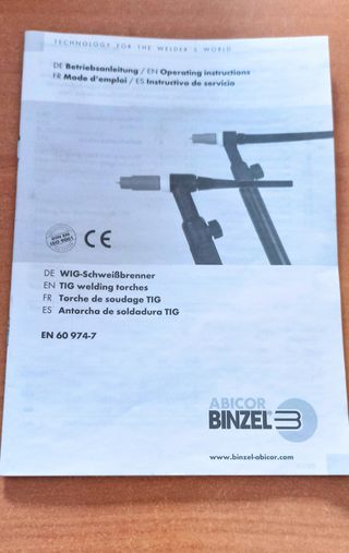 Torcia di saldatura Abicor Binzel 706.4037 Metri 4