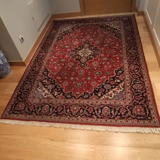 Alfombra oriental anudada a mano Moud