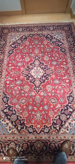 Alfombra oriental anudada a mano Moud