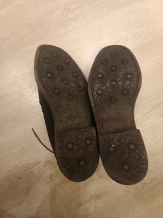 Zapato negro invierno de vestir 45