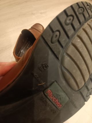 Zapato casual de invierno marrón 45