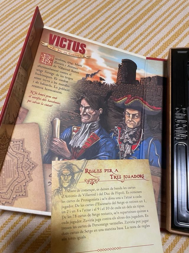 Juego de cartas Vixtus