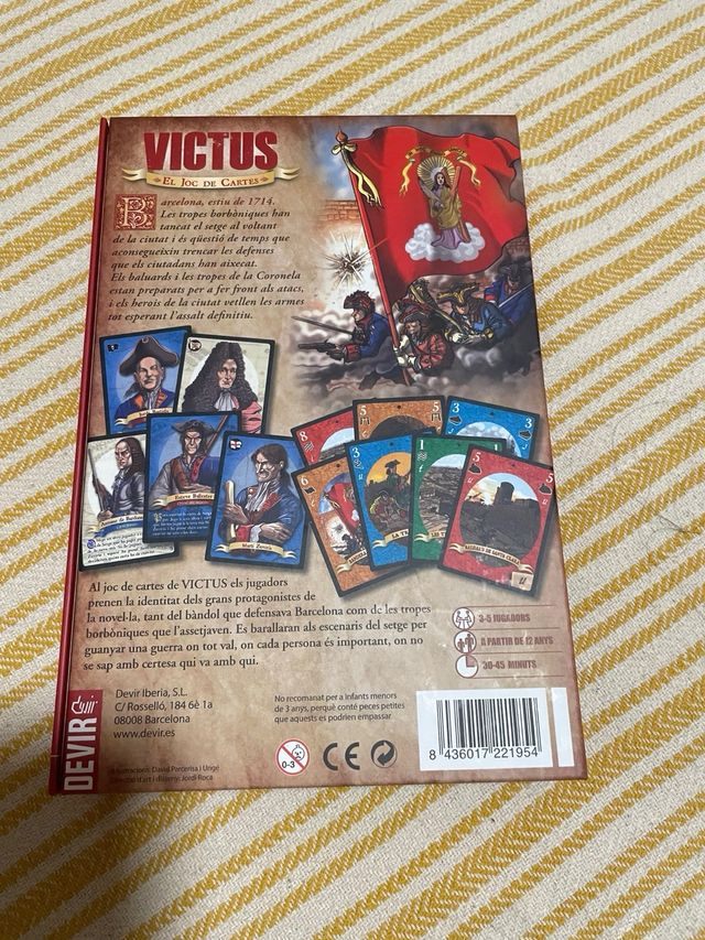 Juego de cartas Vixtus