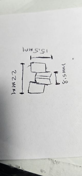 Eslabon para reloj Guess Colection