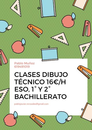 Clases dibujo técnico online