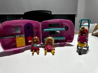 Caravana Chelsea con dos chelseas y con carrito