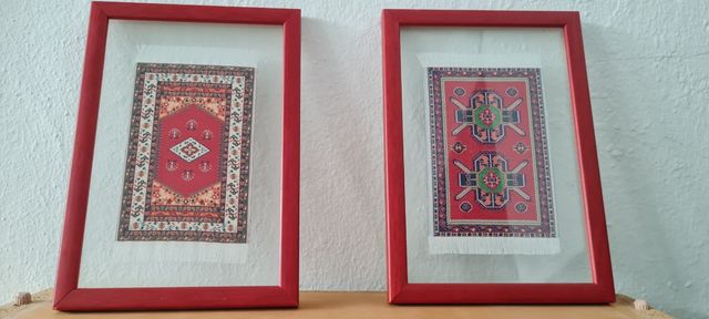 Cuadros alfombras turcas