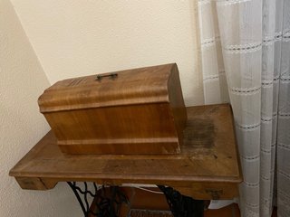 Máquina de coser antigua