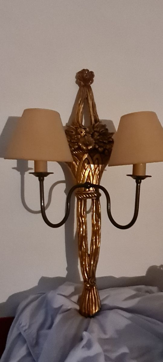 Lámparas de pared estilo Luis XVI