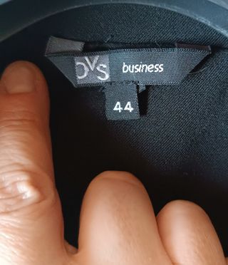 Tailleur nero taglia 44