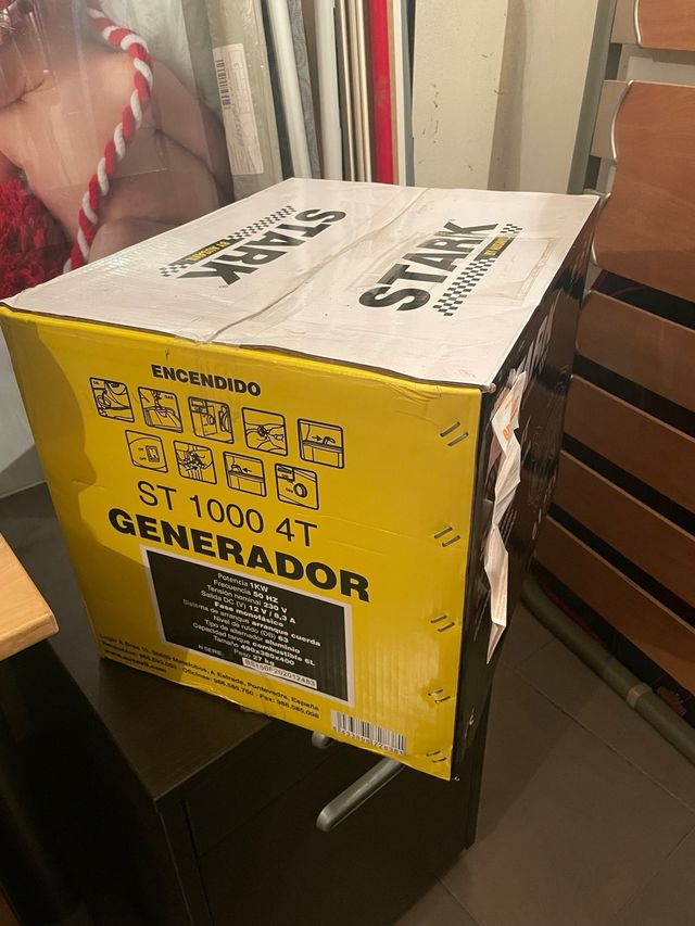 Generador electrico a gasolina potencia 1000w 4T