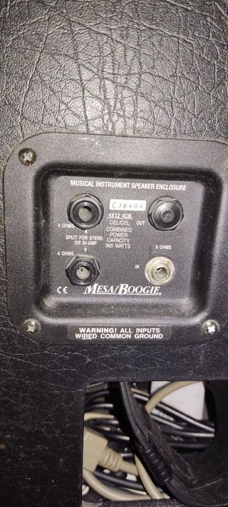 Pantalla Mesa Boogie 4x12