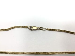 cadena oro 18k 32cm