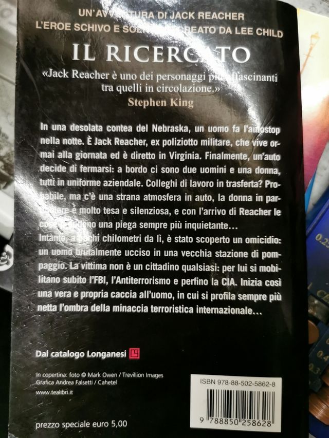 Lee child IL RICERCATO