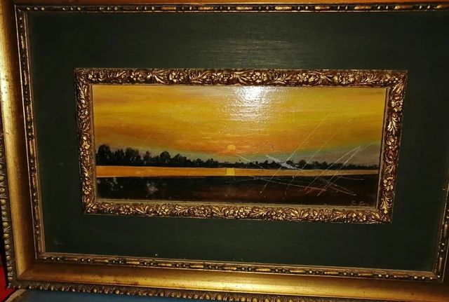 Quadro di autore ligure 1970