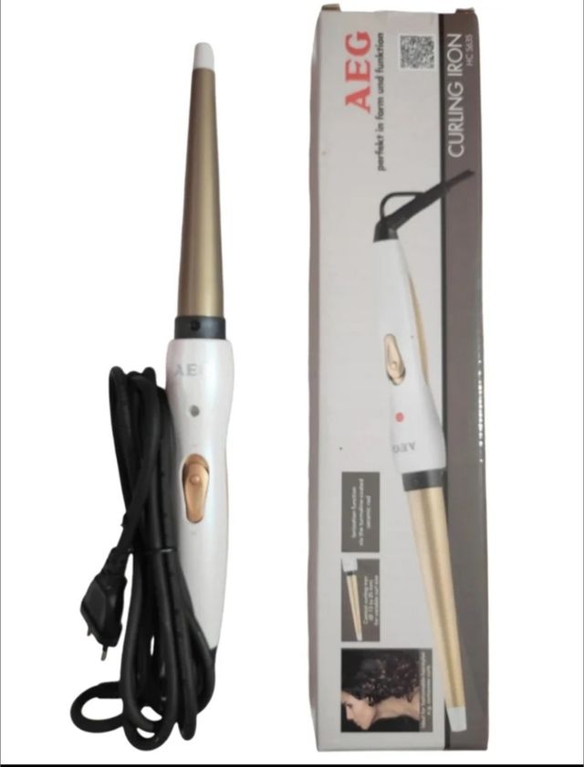 NUEVO Rizador de pelo conico AEG tenacillas