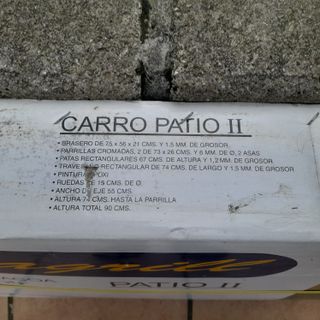 PARRILLA - BARBACOA ALFAGRILL PATIO II