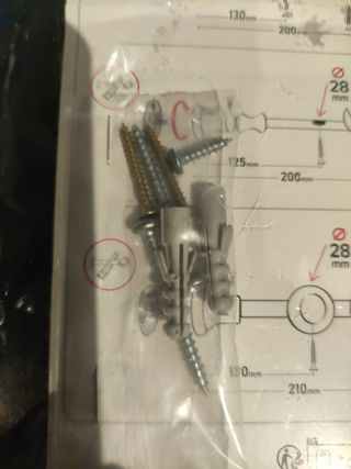 Soporte cortina blanco madera