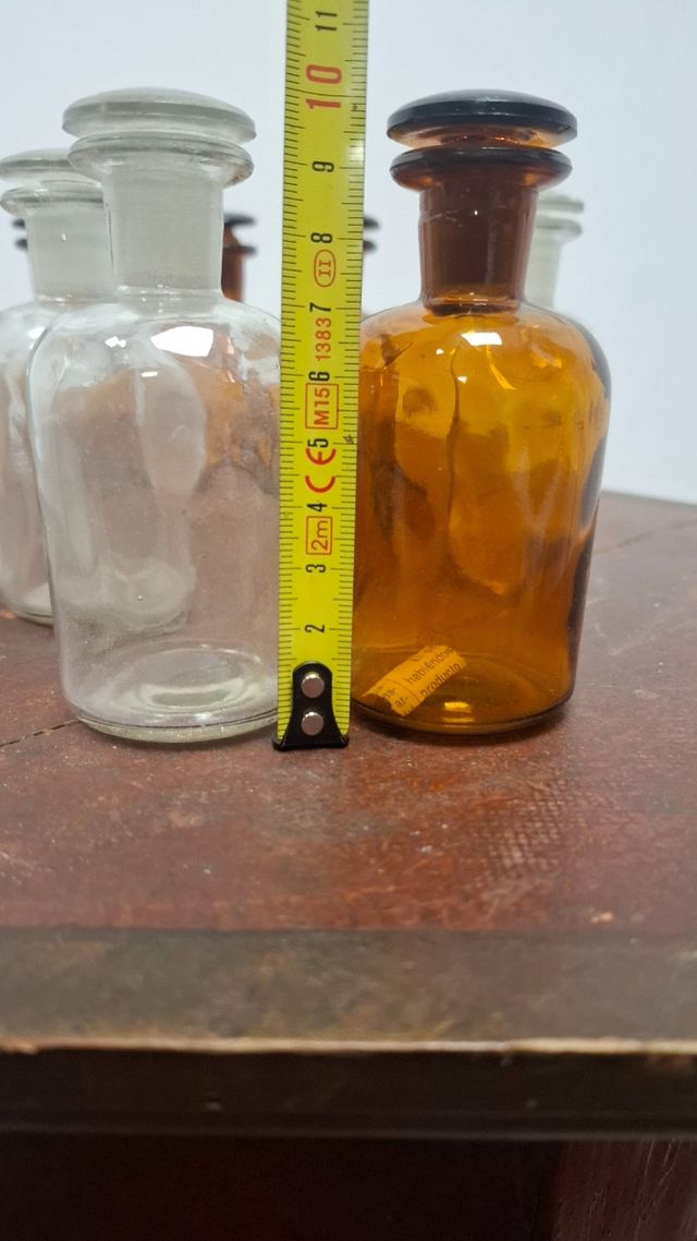 Frascos de Farmacia de cristal