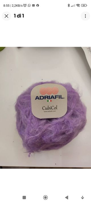 GR. 550 gomitoli Cubicol viola
