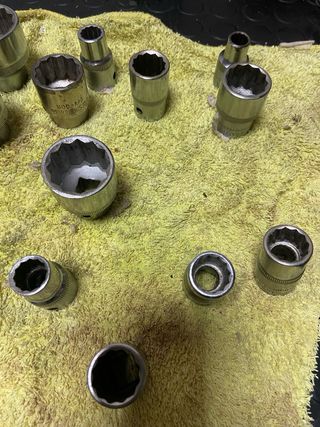 Juego carraca , llave de vaso completo de acesa .