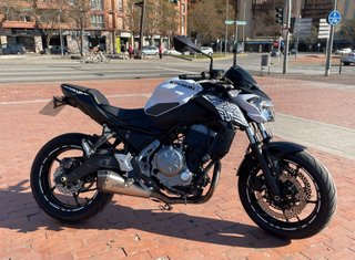 TUBO DE ESPAPE MIVV DELTA RACE.LINEA COMPLETA Z650